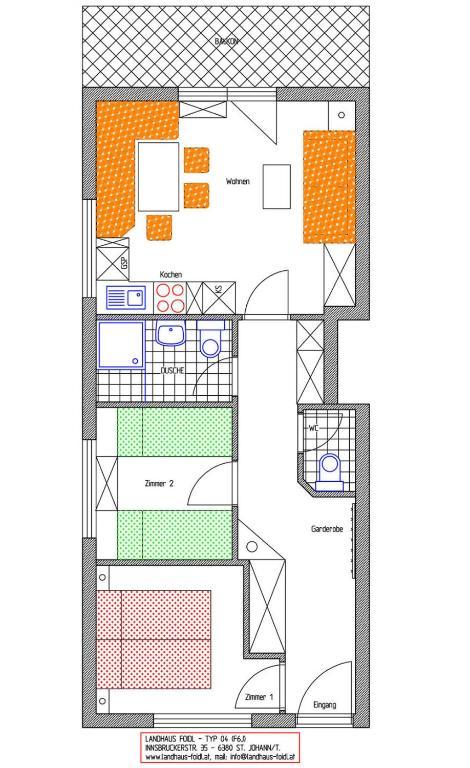 Landhaus Foidl Санкт Йохан ин Тирол Стая снимка